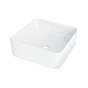 Lavabo da appoggio ceramica Segundo Frente Idrostile 345x120 mm Bianco