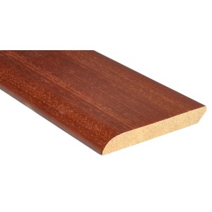 Battiscopa marrone (Battiscopa) con bordo arrotondato.