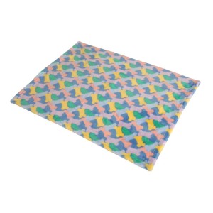 Coperta per cani colorata e fantasia per cucce e cesti.