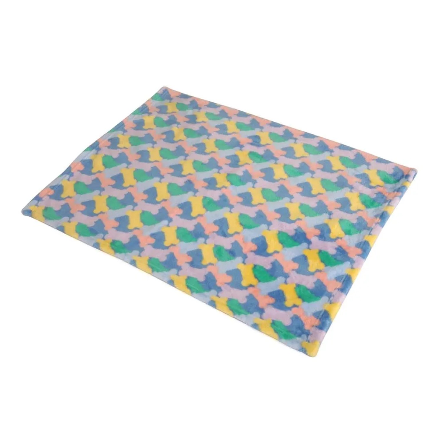 Coperta per cani colorata e fantasia per cucce e cesti.