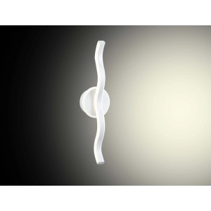 Applique LED Leyla 460 lm 4000K 10x39,5x8,5 cm nero