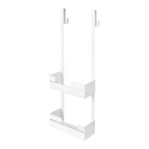Mensola doccia Idrostile con ganci 250x760 mm bianco