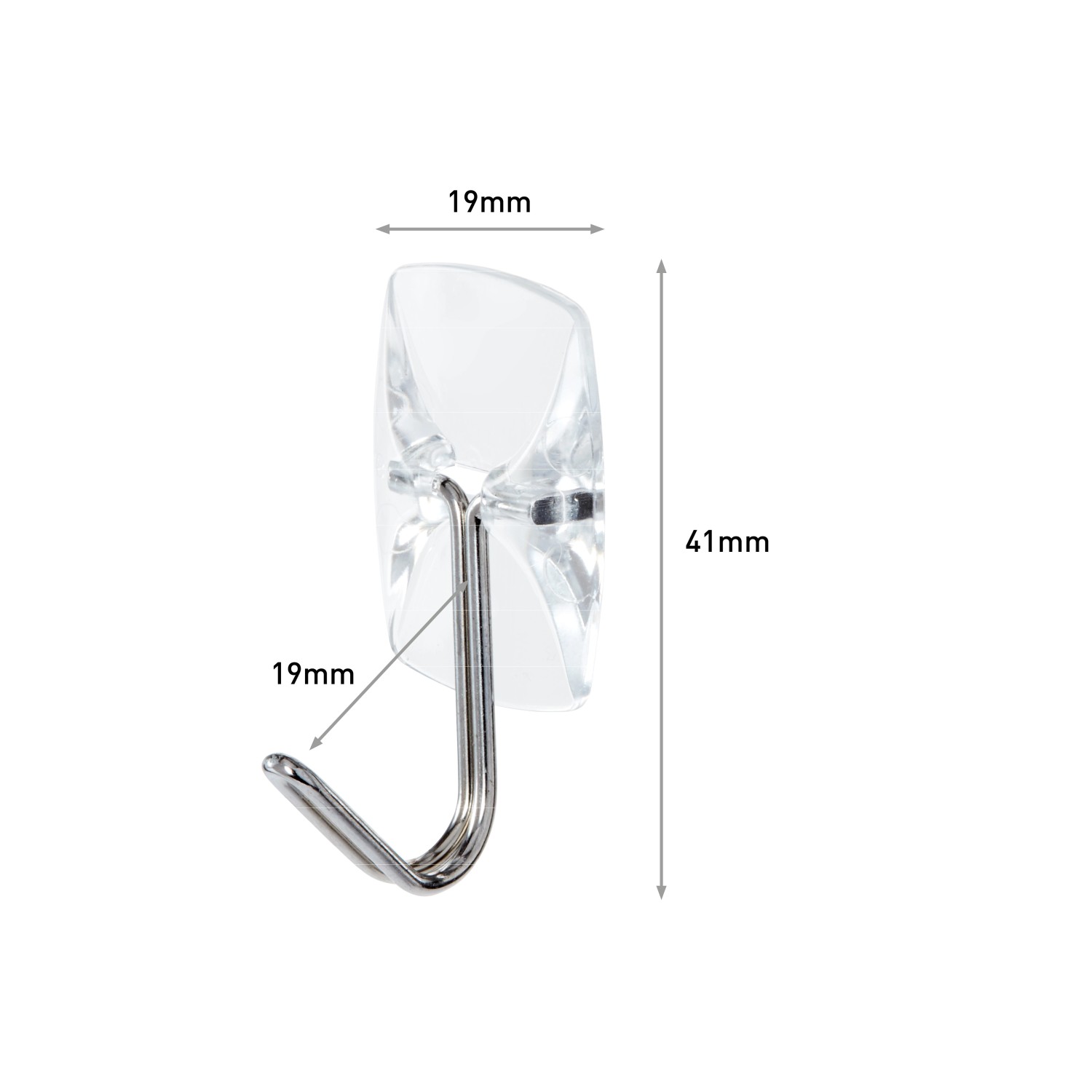 Command Ganci Trasparenti Per Esterni - Set 8 Ganci E 10 Strisce Per Appendere Luci Senza Danni