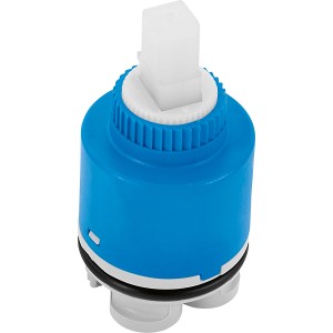Cartuccia ceramica 35mm per miscelatore lavabo baliv WT-310/WT-5160, blu/bianco.
