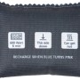 Cuscino deumidificatore t.b.t. con simbolo microonde e istruzioni per la ricarica.