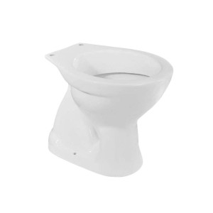 Vaso a terra WC scarico a pavimento bianco