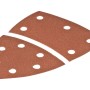 Set carta vetrata LUX per levigatrice multifunzione Bosch, 105x150mm, 12 pezzi.