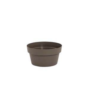 Ciotola plastica riciclata Ø 25 cm beige scuro