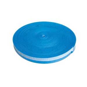 Rotolo di nastro sigillante blu t.b.t. per sigillature edili.