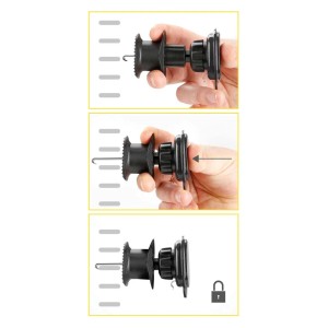 Porta telefono magnetico a clip Magneto Plus