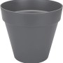 Vaso per fiori Elho Loft antracite, Ø 25 cm, per interni ed esterni.