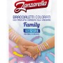 Braccialetti Zanzarella colorati, con profumo sgradito alle zanzare, Family Pack, 25 pezzi.
