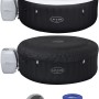 Bestway Lay-Z-Spa Miami AirJet, vasca idromassaggio gonfiabile con copertura e filtro.