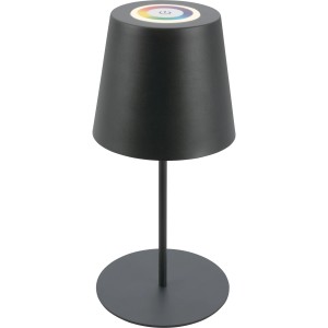 Lampada da tavolo a batteria Brilo RGB/W antracite, 2W, per illuminazione esterna d'atmosfera.