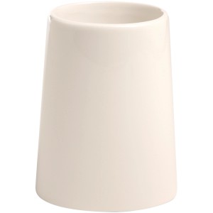 Portaspazzolino t.b.t. color crema per il bagno.