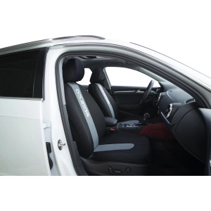 t.b.t. coprisedili auto in nero/grigio.