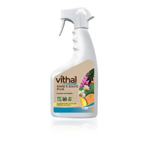 Flacone spray di antiparassitario biologico Vithal.