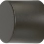 Terminali per bastone per tenda Mydeco, nero, Ø 2 cm. Cappuccio cilindrico per aste per tende.