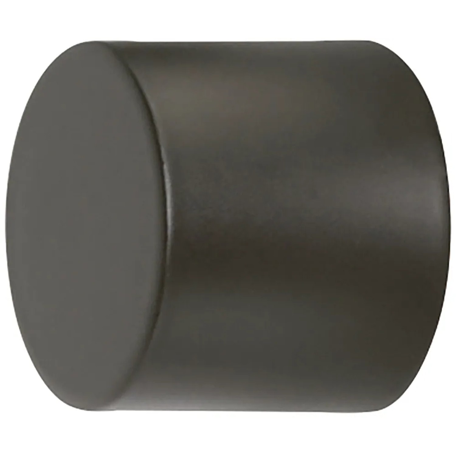 Terminali per bastone per tenda Mydeco, nero, Ø 2 cm. Cappuccio cilindrico per aste per tende.