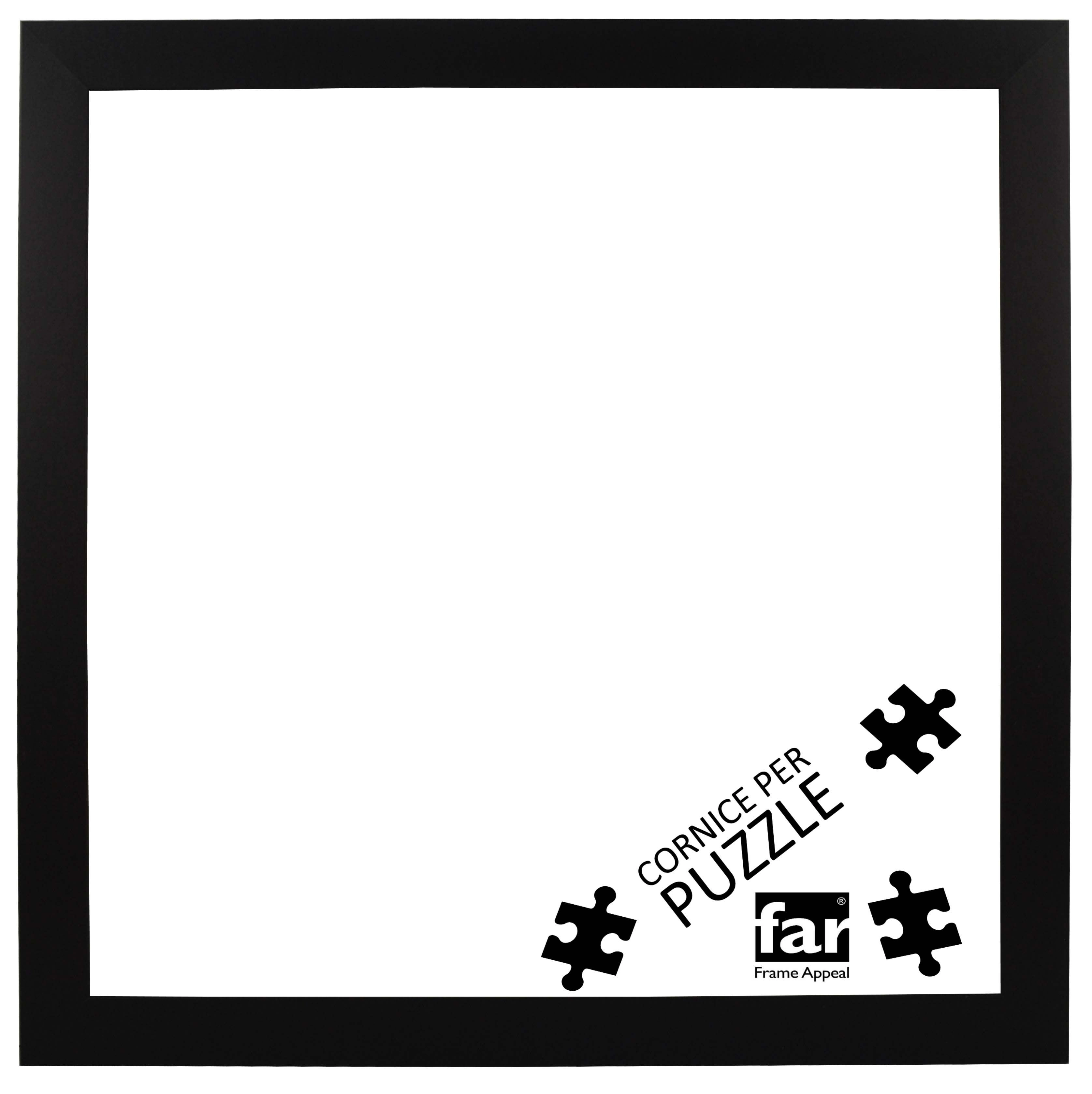 Cornice per puzzle in crilex Matisse 50x50 cm nero opaco