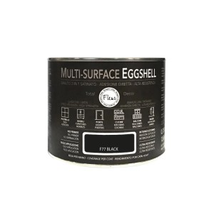 Smalto Muli-Surface Eggshell satinato F77 Black 0,375 l