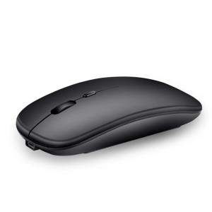Mouse per computer nero t.b.t. per applicazioni domotica.