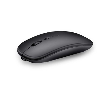 Mouse wireless ricaricabile a LED con ricevitore USB, mouse