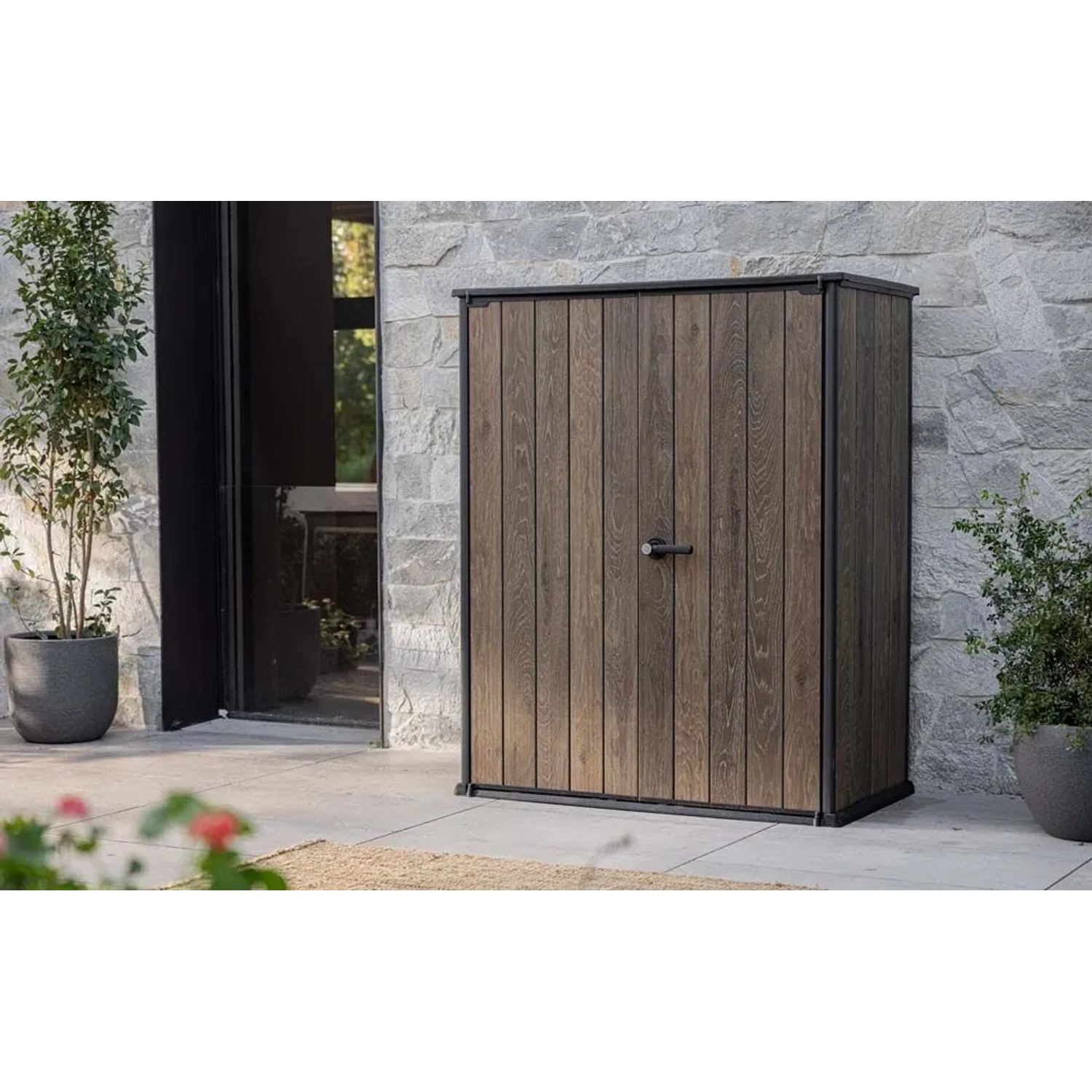 Porta attrezzi in plastica Keter Vertical sp. 20 mm marrone scuro 1,16 m²_8