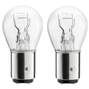 Due lampadine Bosch GLL Pure Light P21/5W per impianto elettrico auto, illuminazione indicatori.