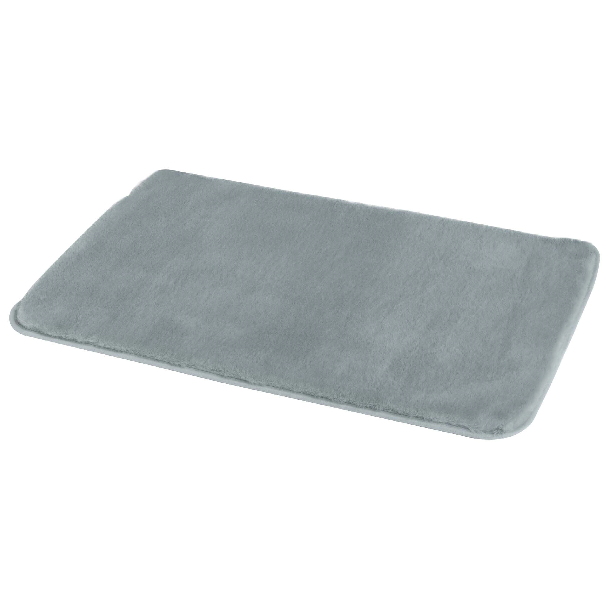 Tappeto bagno Fuzzy 40x60 cm nero