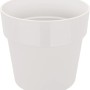 Vaso per fiori bianco Elho B.for Original, Ø 18 cm, in plastica riciclata per interni.