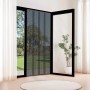 Tenda zanzariera a pannelli in poliestere 140x240 cm nero_2