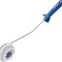 Rullo angolare LUX 5 cm con manico blu per una pittura precisa degli angoli.