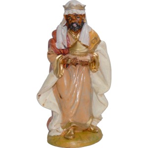 Statuetta di un re, parte di un presepe (Presepe).