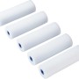 Set di 5 rulli in schiuma LUX, 11 cm, bianchi, per finiture precise su superfici lisce.