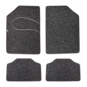 Set tappetini auto t.b.t., grigio screziato per interni