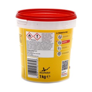 Secchio di stucco t.b.t. per lavori murali.