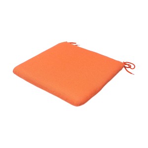 Cuscino per seduta arancione t.b.t. per mobili da giardino.