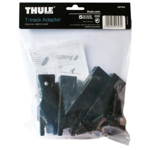 Set adattatori Thule T-track per portapacchi, accessorio per portatutto.