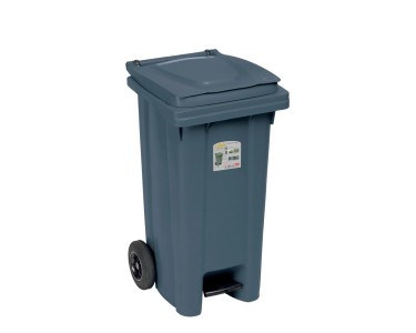 ARTPLAST - Pattumiera Con Coperchio Colore Marrone 10 Litri - H30x23,5 – On Line Happy Casa Store - 6