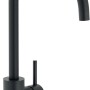 Miscelatore monocomando t.b.t. nero per cucina o bagno.