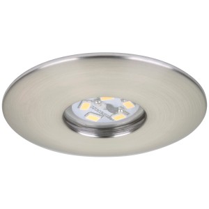 Briloner Faretto da incasso LED cielo stellato, set da 3, nichel opaco, per accenti suggestivi.