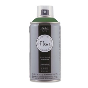Bomboletta spray di vernice verde Fleur per progetti fai-da-te.
