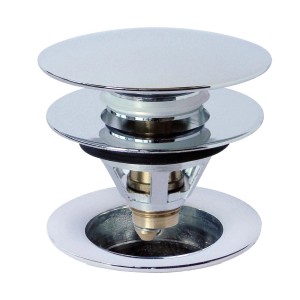 Tappo sifone Tappi cromato per lavelli e lavabi.