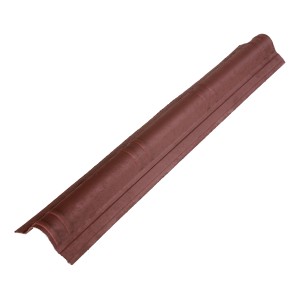 Guaina bituminosa marrone t.b.t., vista dettagliata.