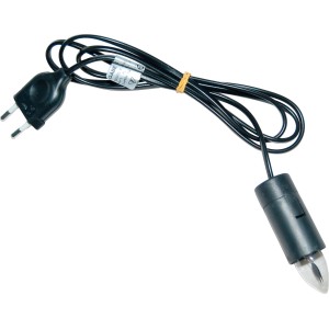 t.b.t. Illuminazione presepe con spina e cavo nero.