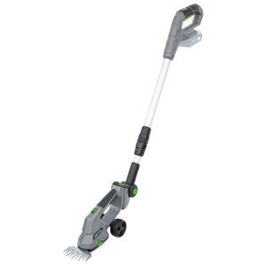 LUX Tagliasiepi e bordi a batteria 20V con manico telescopico, 1 PowerSystem, per bordi e arbusti.