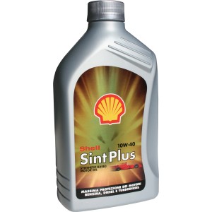 Olio motore Shell Sint Plus 10W-40 per motori benzina, diesel e turbodiesel.