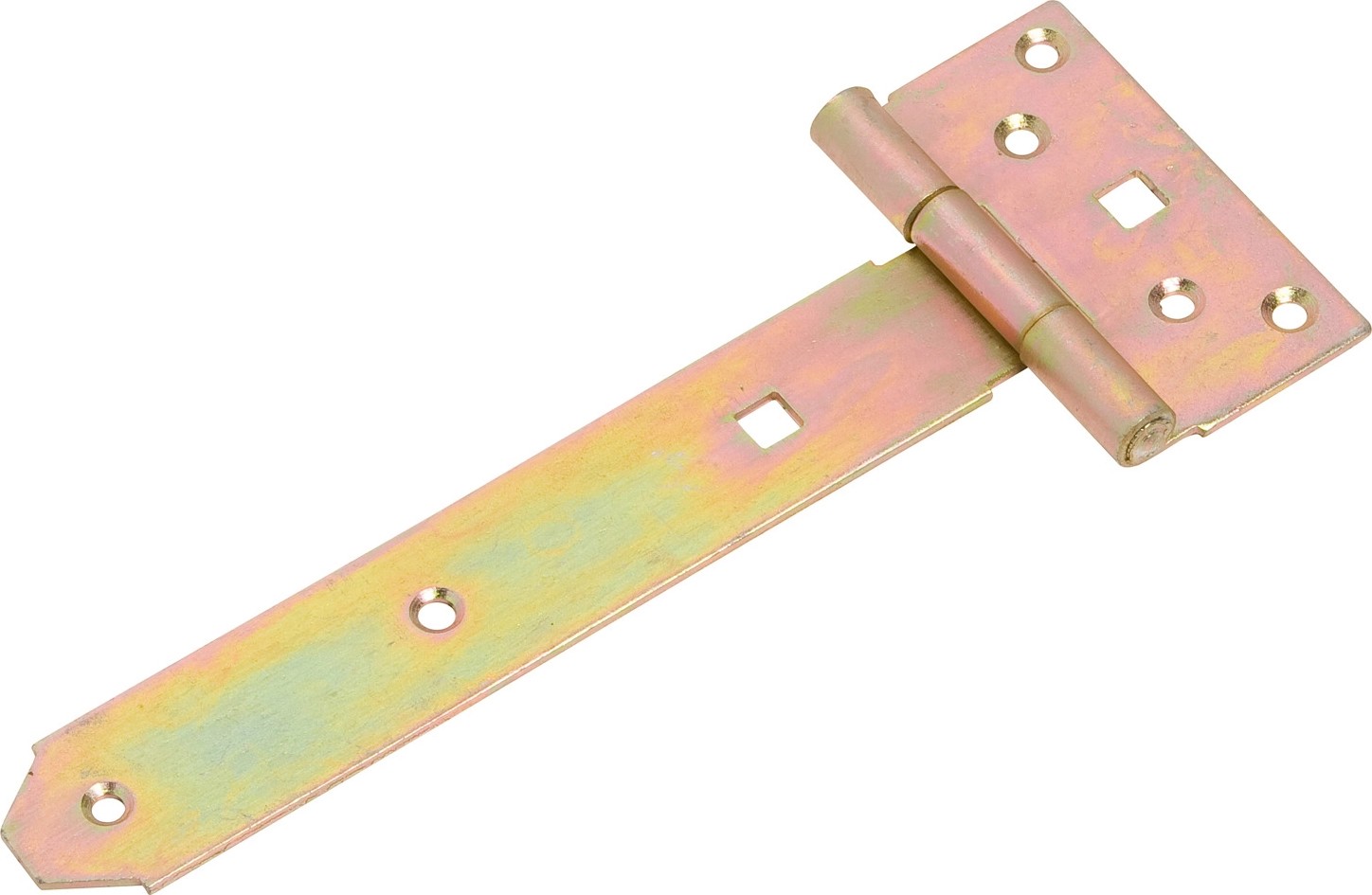 Cerniera Per Porta Kotarbau - Zincata Gialla, 600 Mm, 2 Pezzi, Per Cancelli E Porte