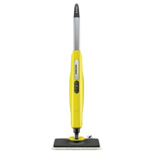 Pulitore a vapore Kärcher SC 3 Upright EasyFix, giallo, per pulizia pavimenti senza chimica.